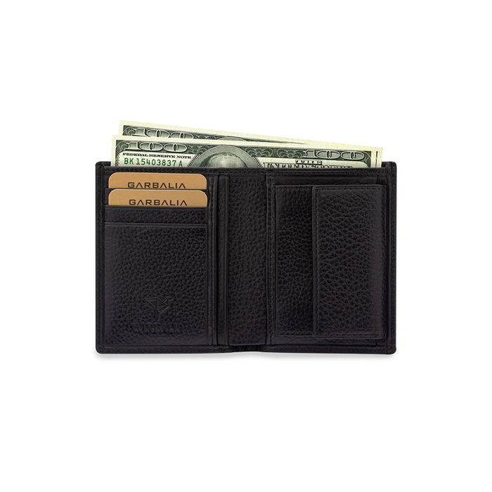 Zoozie Bags Cartera Denver Hombre Piel Auténtica Negro